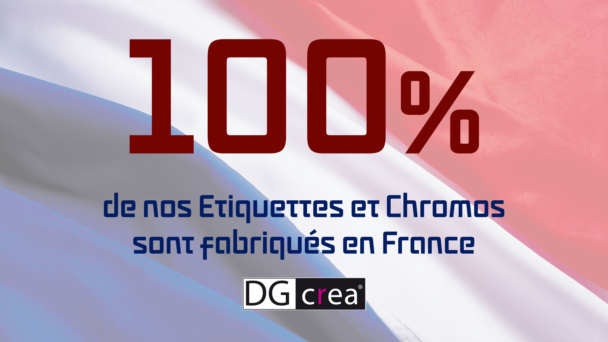 DG CREA Etiquettes Chromos Made in France
